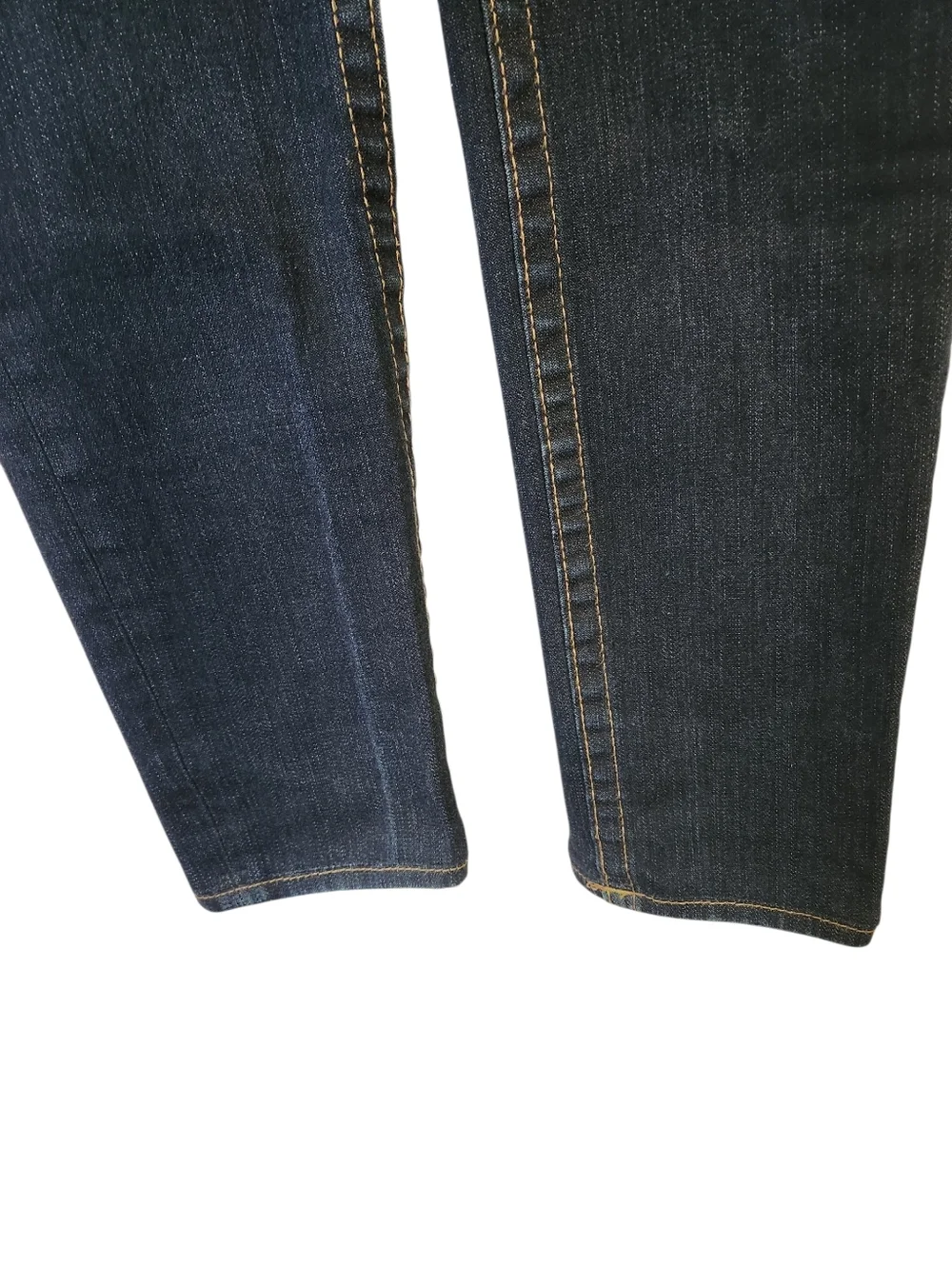 Vtg True Religion Ricki Jeans Made in USA Contrast Big T Stitch Flap Pocket - Picture 2 of 11